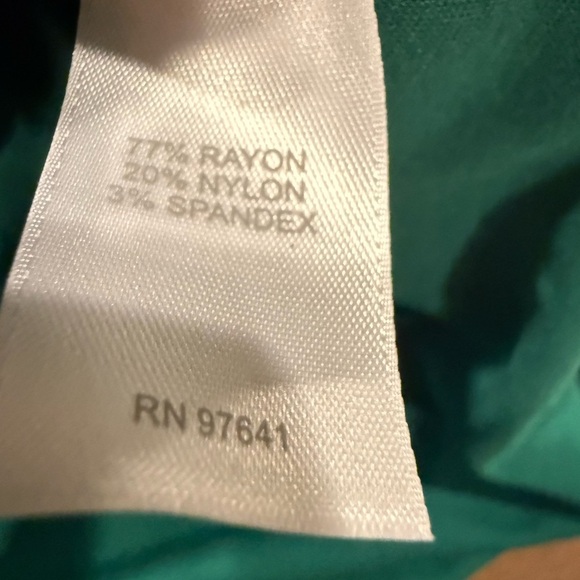 J. Jill Button-Front Midi Dress SZ L; Tie at waist in front or back 20" P2P - Picture 13 of 13